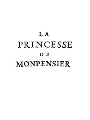 [Gutenberg 19124] • La princesse de Monpensier